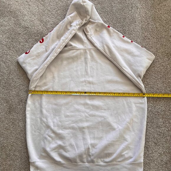 Vintage Disney Mickey Mouse White & Red Graphic Hoodie 3XL - Picture 5 of 5